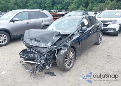 2018 Infiniti Q50 3.0T Luxe из США, поврежденный, VIN JN1EV7AR3JM440269